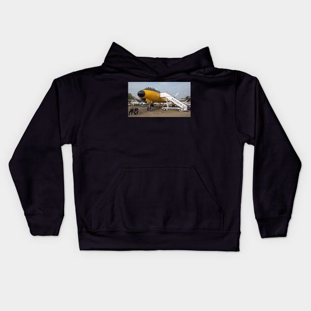 Monarch Air, Duxford Air Show 2021, Cambridge Kids Hoodie by fantastic-designs